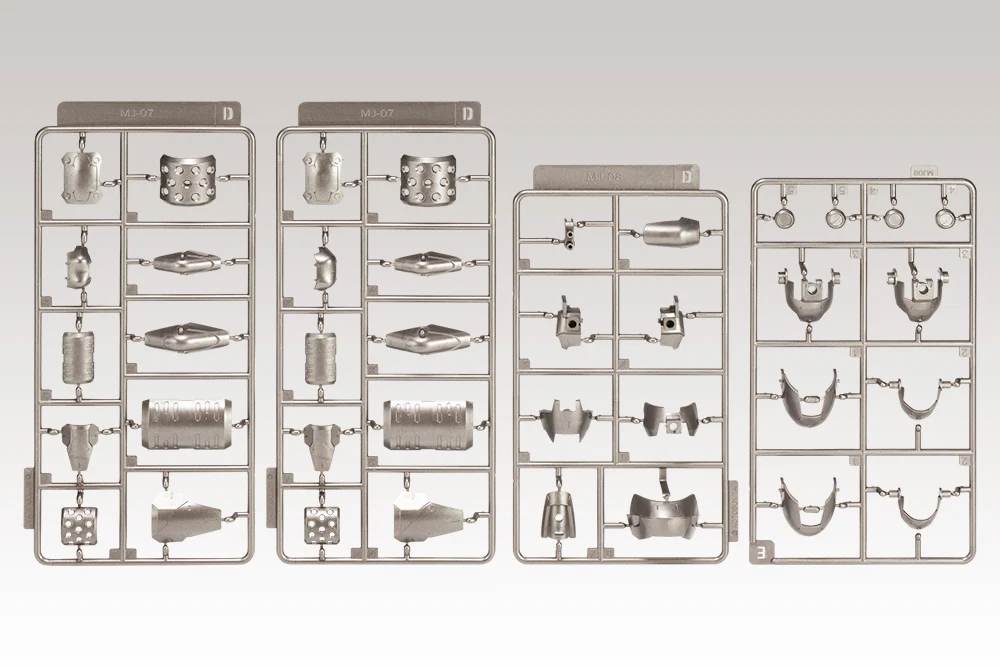 MECHA SUPPLYASSORT04 EX ARMOR GUNMETALLIC ver. - Image 3