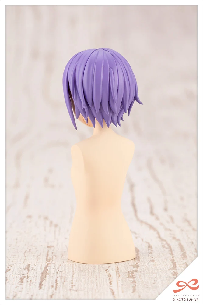 AFTER SCHOOL SHORT WIG TYPE: A [ORANGE & PURPLE] - Image 6