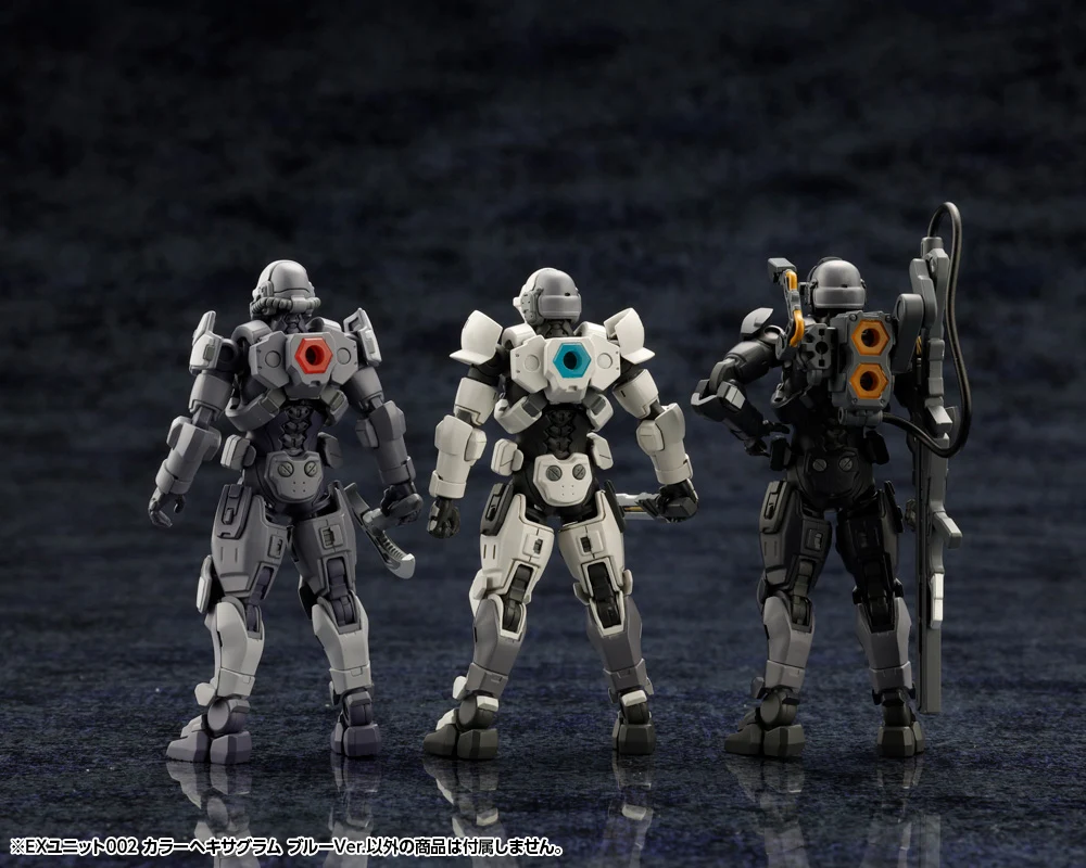 HEXA GEAR EX UNIT 002 HEXA G-R.A.M Blue Ver. - Image 4