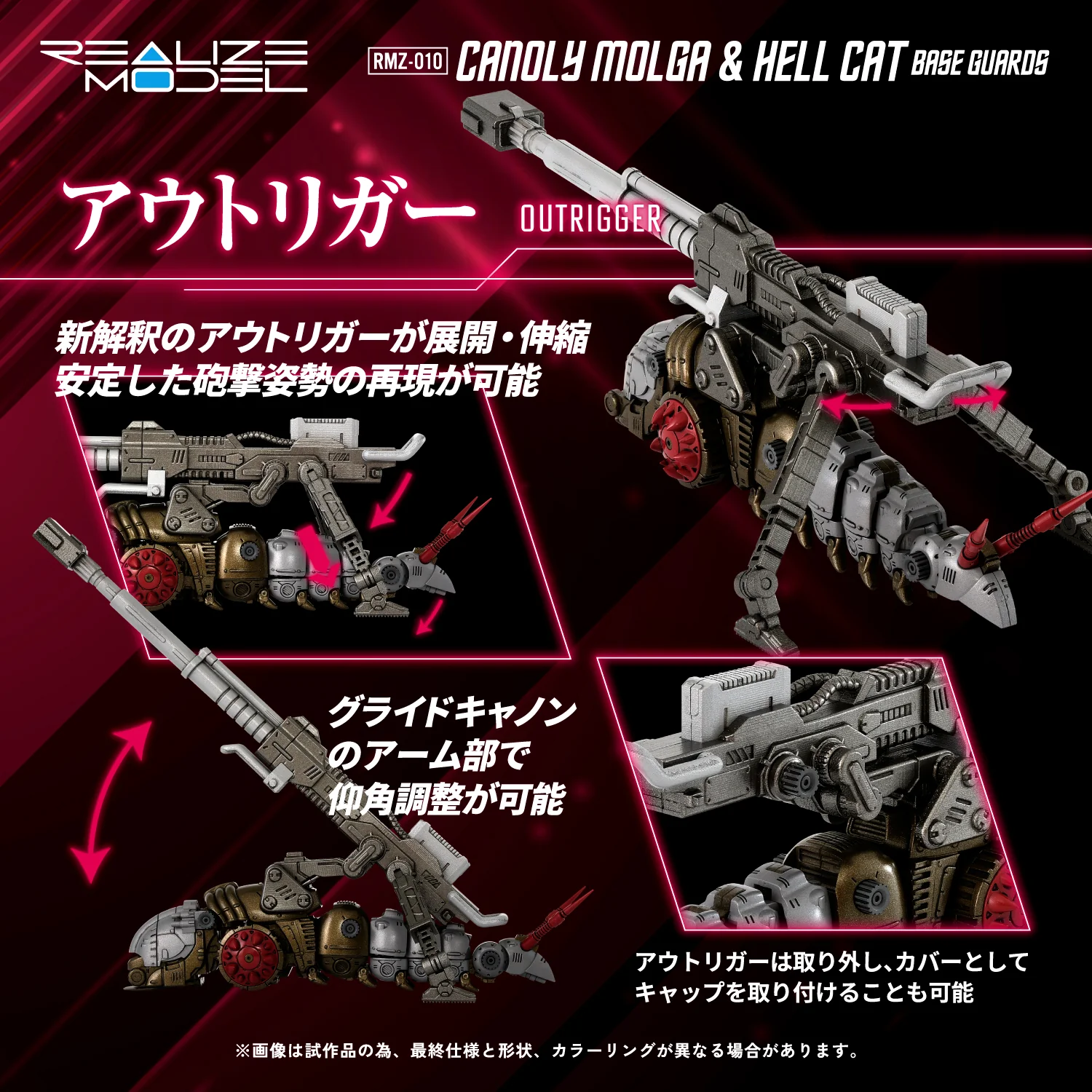 RMZ-010 Cannoly Molga & Hell Cat Base Guards - Image 10