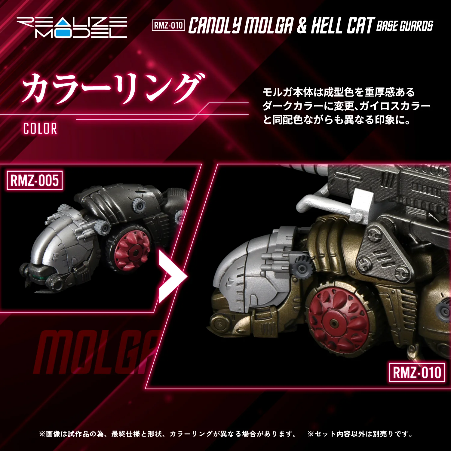 RMZ-010 Cannoly Molga & Hell Cat Base Guards - Image 5