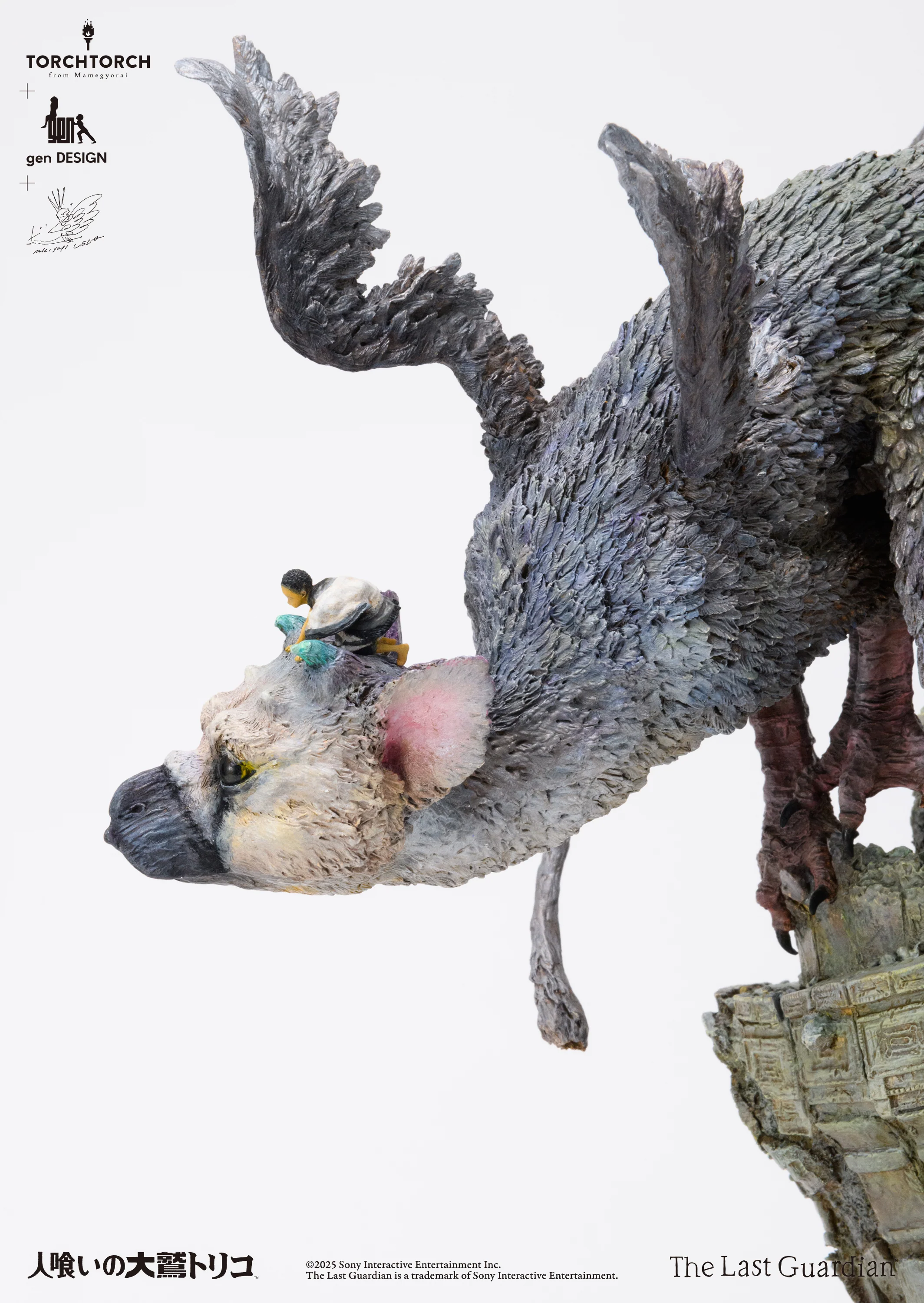 TORCH TORCH + GenDESIGN + Akishi Ueda/ The Last Guardian: Trico Art Statue - Image 16
