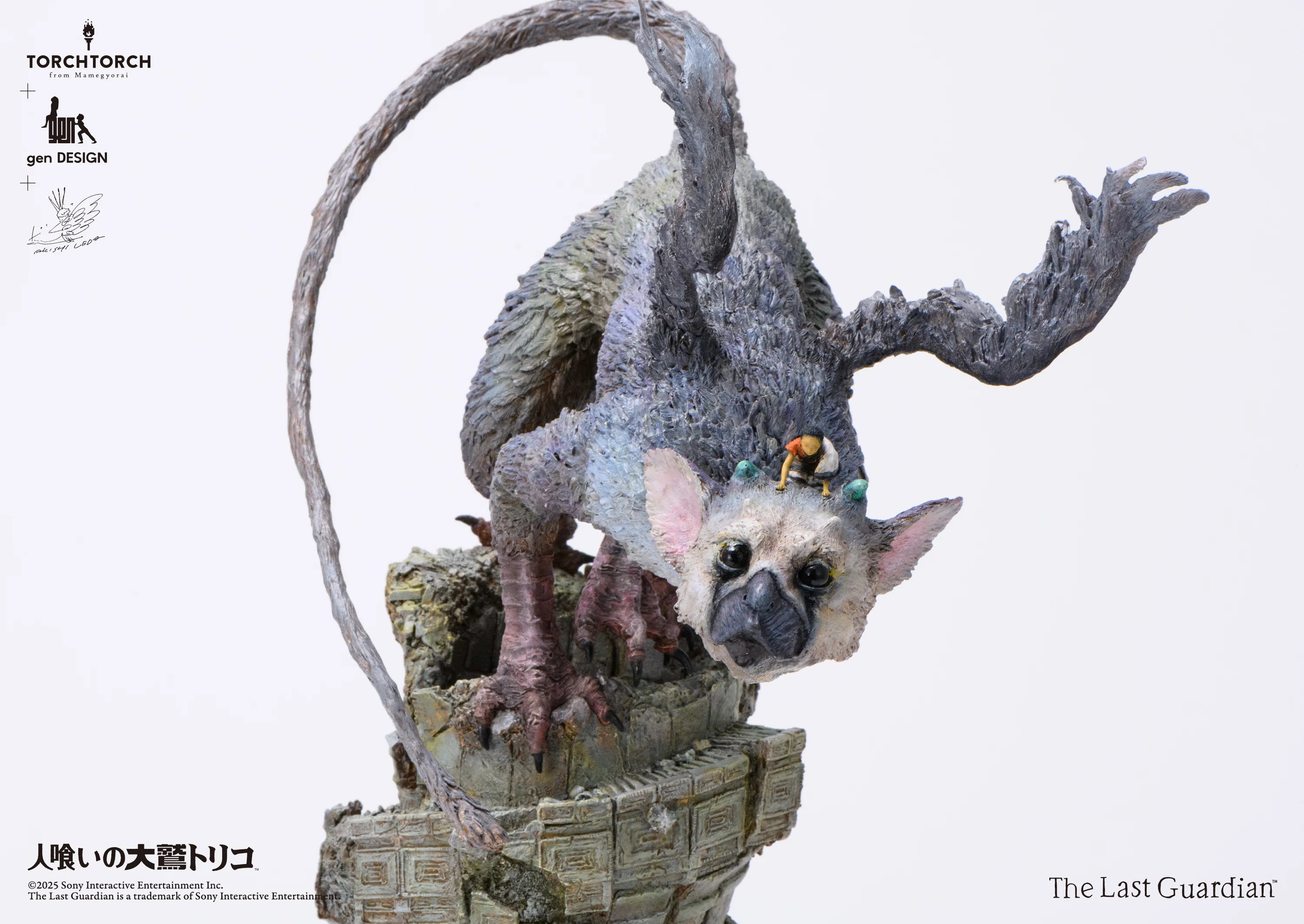 TORCH TORCH + GenDESIGN + Akishi Ueda/ The Last Guardian: Trico Art Statue - Image 24