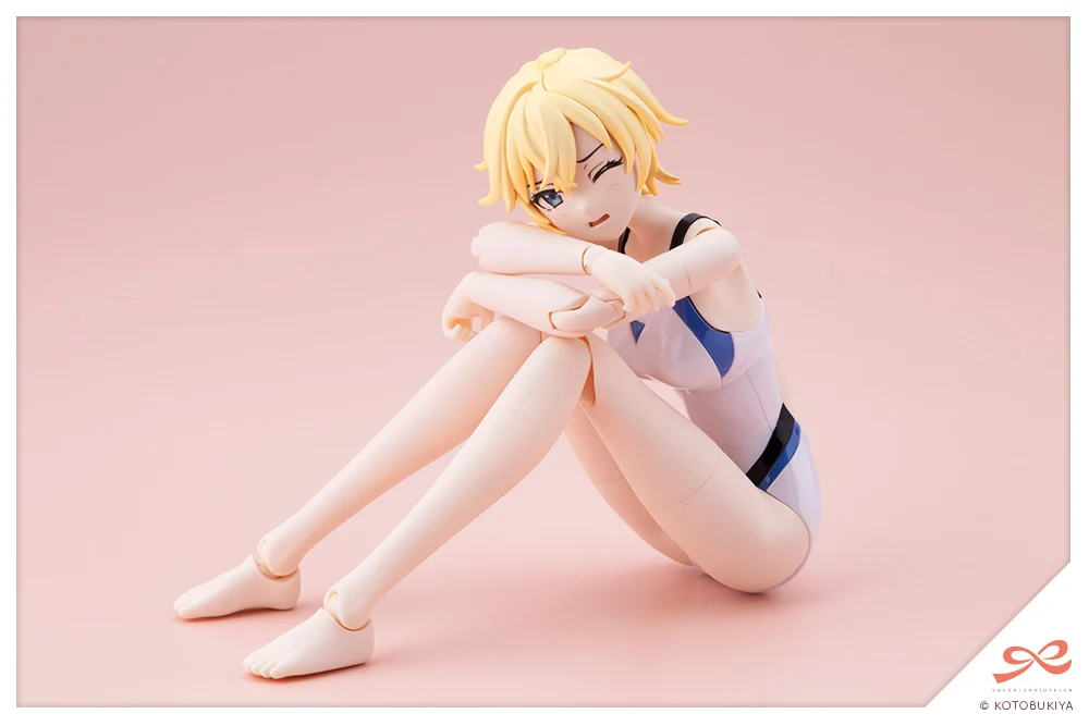 RUI SAOTOME【TOUOU HIGH SCHOOL COMPETITIVE SWIMSUIT】DREAMING STYLE WHITE DOLPHIN - Image 6