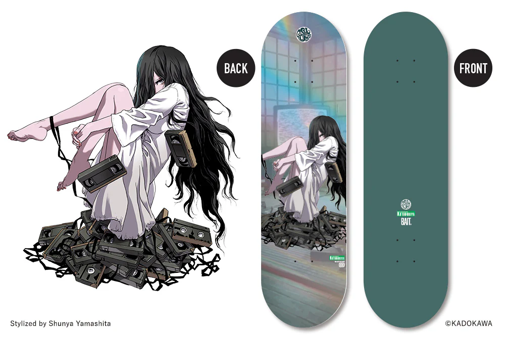 HORROR BISHOUJO SADAKO SKATEBOARD DECK - Image 3