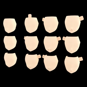 MEGAMI DEVICE M.S.G 08 FACE SET BUSTER DOLL SKIN COLOR A